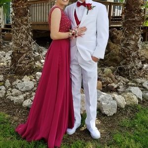 Sherri Hill Two Piece Prom Dress